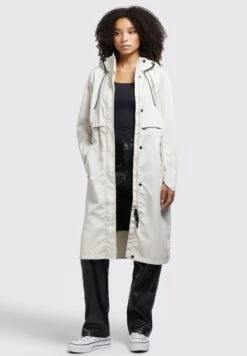 Khujo JomanaParkaWeiß Donna Cappotti KH121U17W-A11 -Vendite Khujo fe1a2e0f1b11478cb59ff2d5ddcf434c