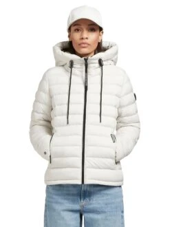 Khujo Lovina3 MattGiacca InvernaleWeiß Donna Giacche E Blazer KH121U141-A11 -Vendite Khujo fe6398cf7bcf4f65aa6d92812889d442