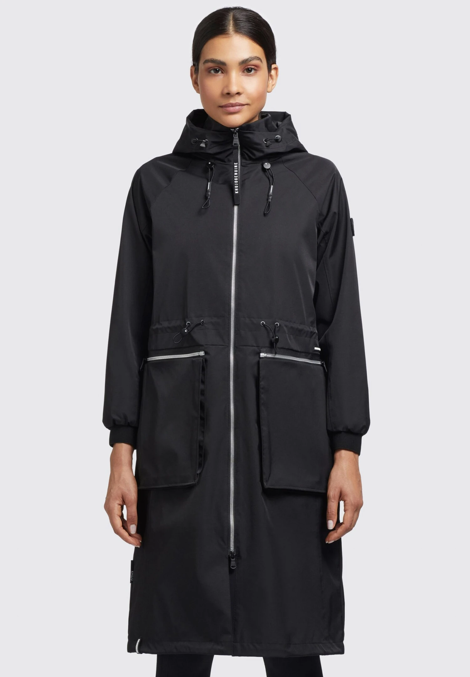 Khujo PaxiParkaSchwarz Donna Cappotti KH121U183-Q11