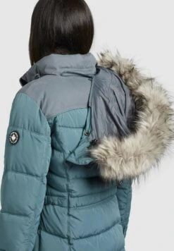 Khujo Amaray2Cappotto InvernaleBlaugrau Donna Cappotti KH121U129-K11 -Vendite Khujo feeb489034ac4cdea88d9fe34d8918a0