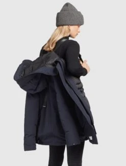 Khujo Kanda - Cappotto Invernale - Dark Blue -Vendite Khujo ff77cfe77f4c4632baed5f075a5aafd0