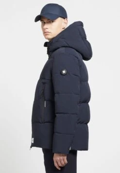 Khujo TurrelGiacca InvernaleDunkelblau Uomo Giacche KH122T0DW-K11 -Vendite Khujo ff8079b2aa864d12800296223edbbab3