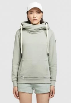 Khujo RhabeaFelpa Con CappuccioBlassgrün Donna Felpe KH121J077-M11