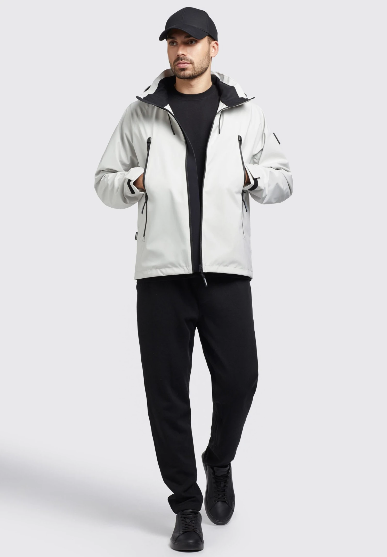 Khujo AdamImpermeabileHellgrau Uomo Giacche KH122T0EZ-C11 2 Khujo AdamImpermeabileHellgrau Uomo Giacche KH122T0EZ-C11 - immagine 2