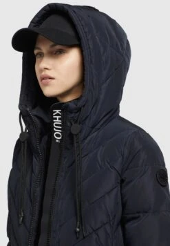 Khujo Mugg2Cappotto InvernaleDunkelblau Donna Cappotti KH121U1C8-K11 -Vendite Khujo fffbbd78b62944fa94872a2911c31b5b